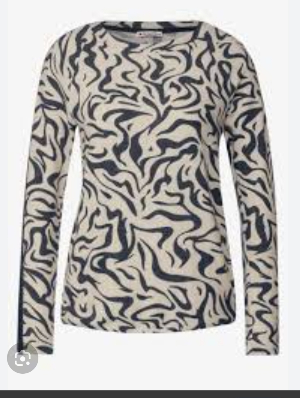 Sheer Pattern TOP NWT - Picture 7 of 8